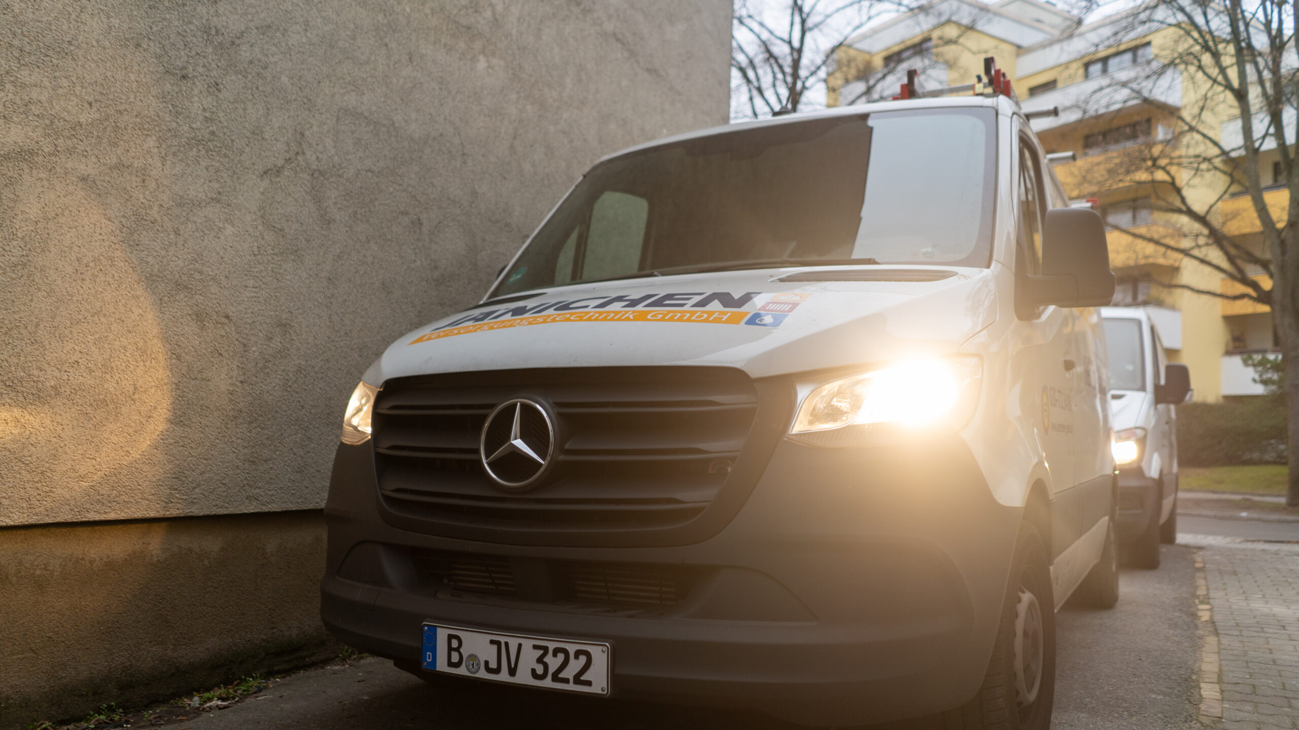 Jänichen Servicewagen unterwegs im Einsatz in Berlin, Heizungsnotdienst